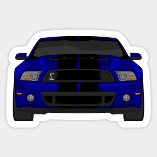 MUSTANG SHELBY GT500 NAVY Sticker